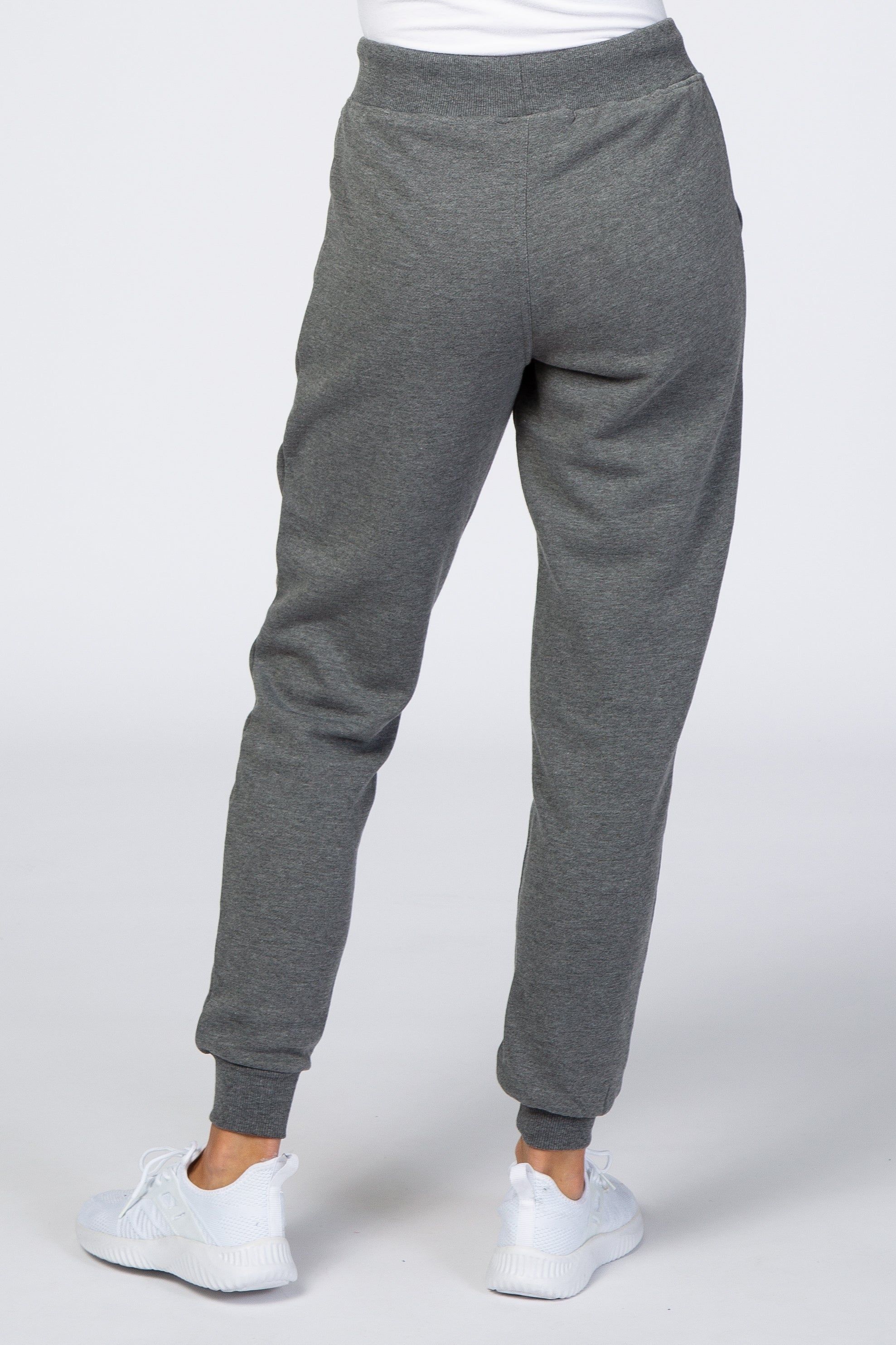 Grey Drawstring Sweatpants sold by Pinkblush product image thumbnail 4
