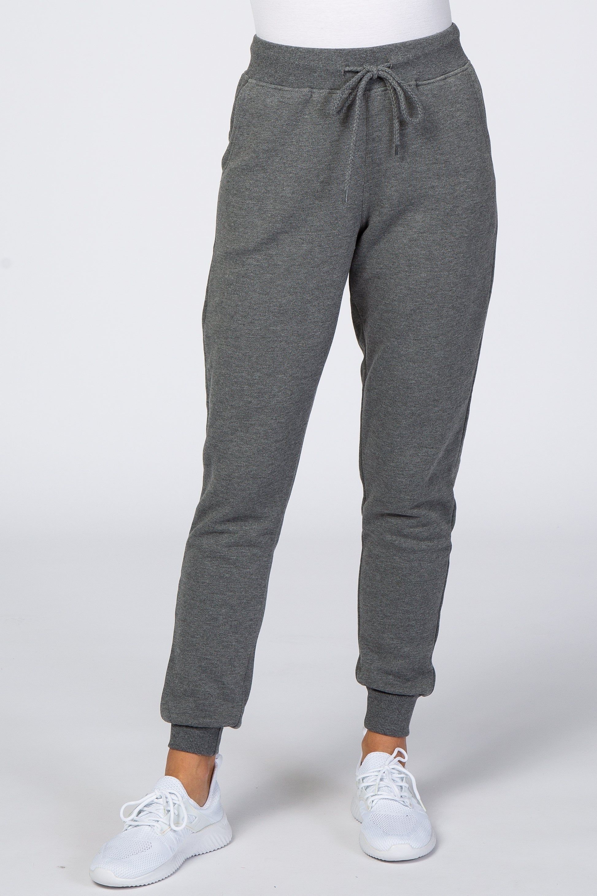 Grey Drawstring Sweatpants sold by Pinkblush product image thumbnail 2