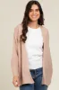 Cream Knit Open Front Cardigan sold by Pinkblush
