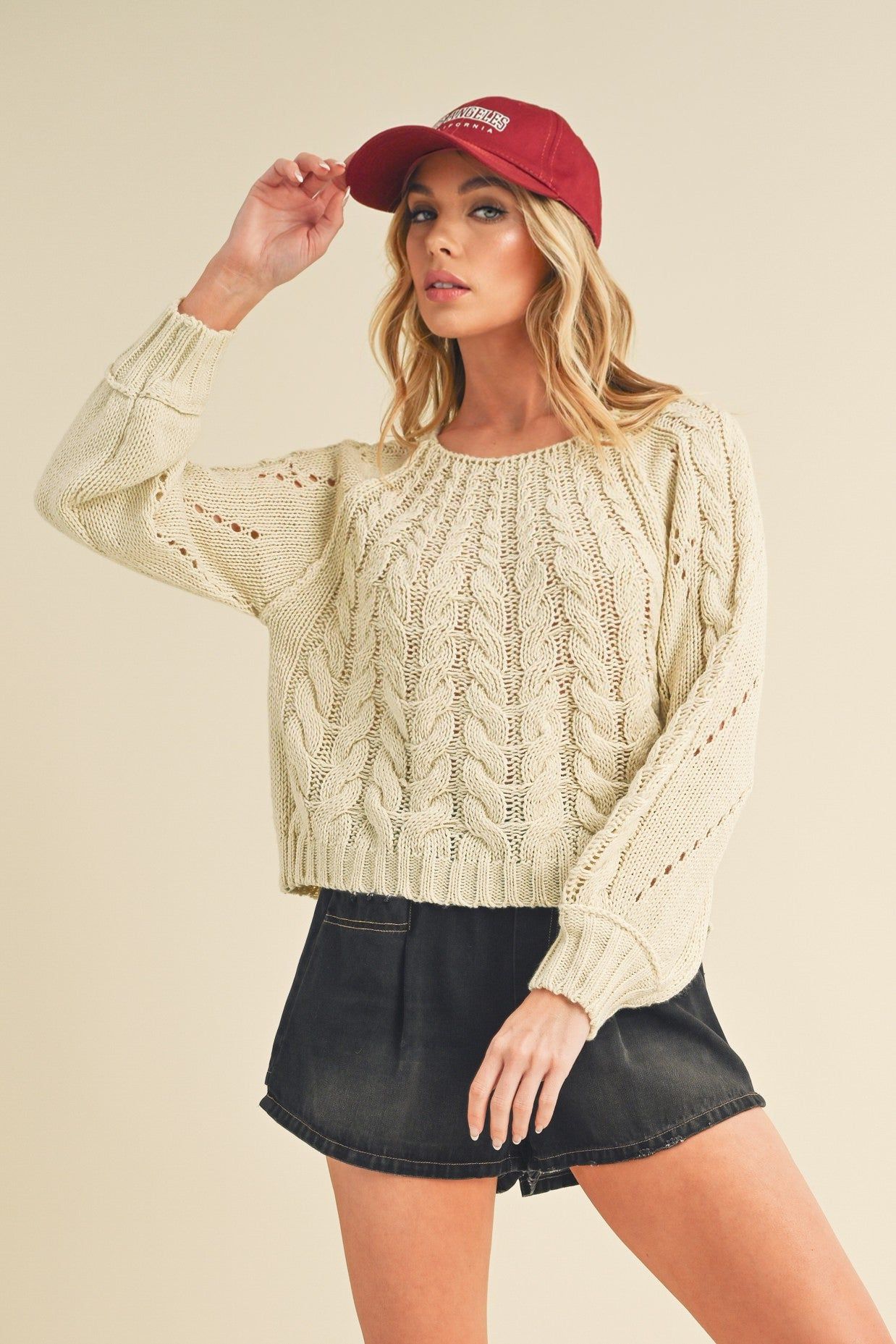 Oat Knit Sweater sold by Pinkblush product image thumbnail 2