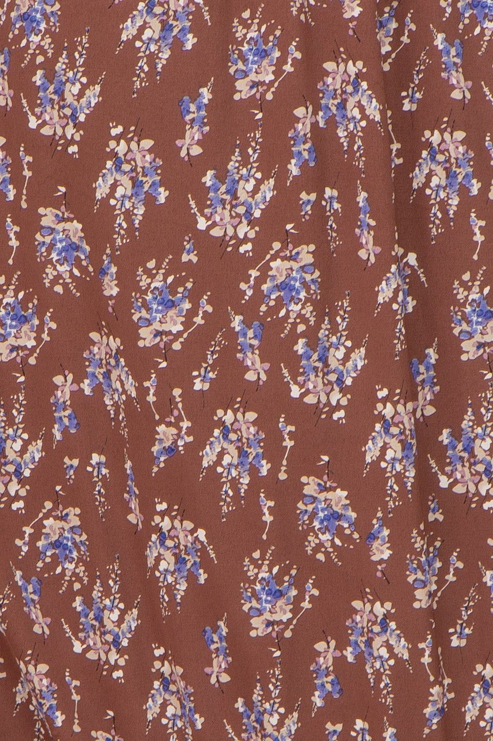 Mocha Floral Tie Front Maxi Dress sold by Pinkblush product image thumbnail 4