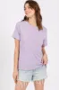 Lavender Dolman Sleeve Maternity Top sold by Pinkblush