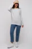 Heather Grey Knit Long Sleeve Top sold by Pinkblush