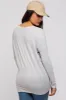 Heather Grey Knit Long Sleeve Top sold by Pinkblush