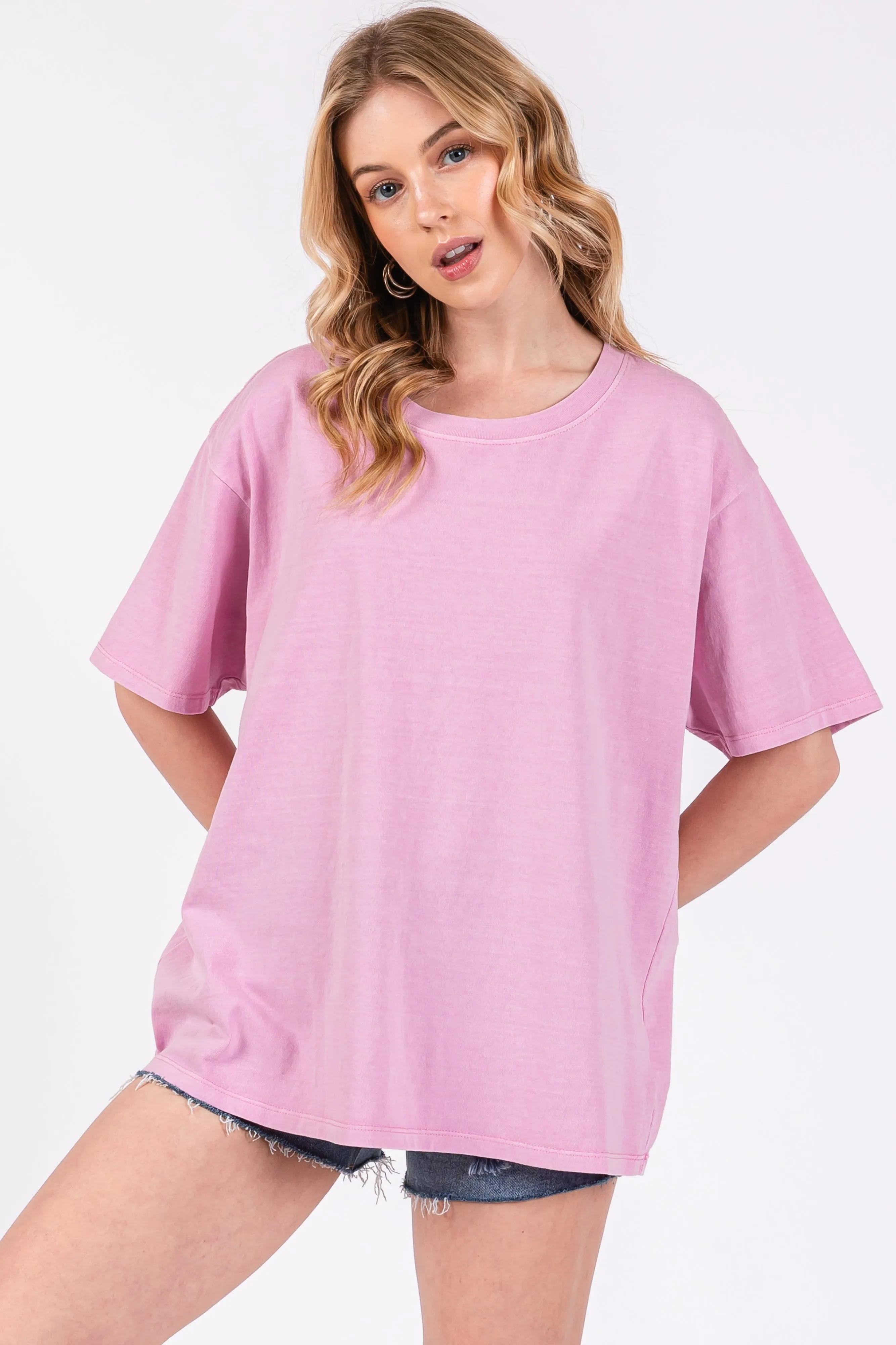 Pink Short Sleeve Top sold by Pinkblush