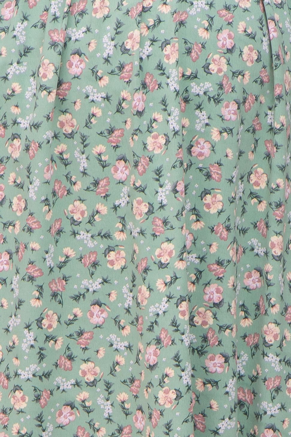 Mint Green Floral Long Sleeve Maternity Maxi Dress sold by Pinkblush product image thumbnail 4