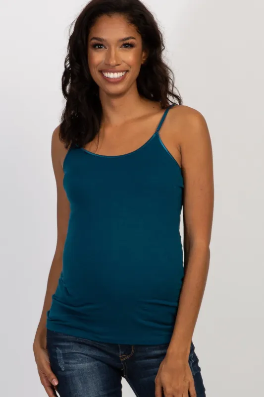 Dark Teal Maternity Cami sold by Pinkblush