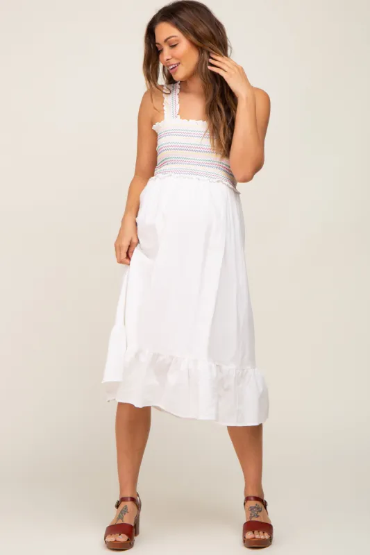 Taupe Leaf Print Double V-Neck Plus Maxi Dress sold by Pinkblush
