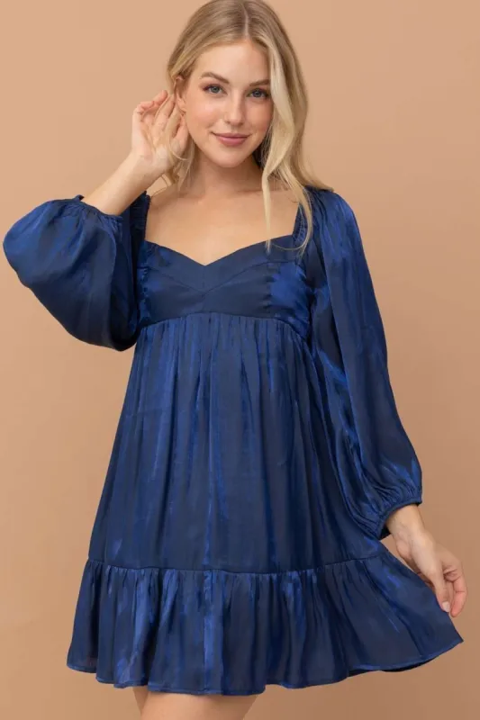 Navy Mini Dress sold by Pinkblush