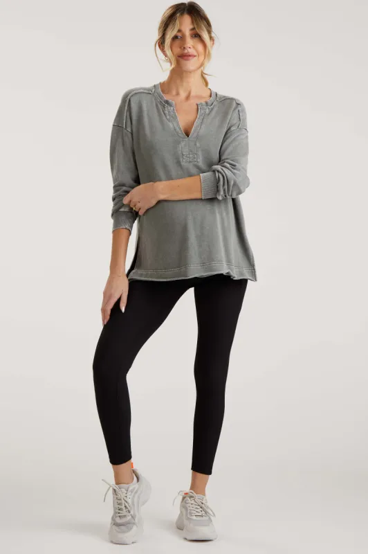 Black Ribbed Active Maternity Legging sold by Pinkblush
