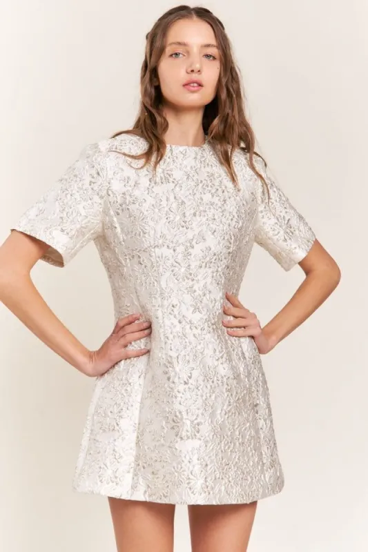 White Mini Dress sold by Pinkblush