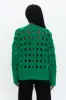 Darya Open Knit Pullover Sweater - Evergreen sold by pistola