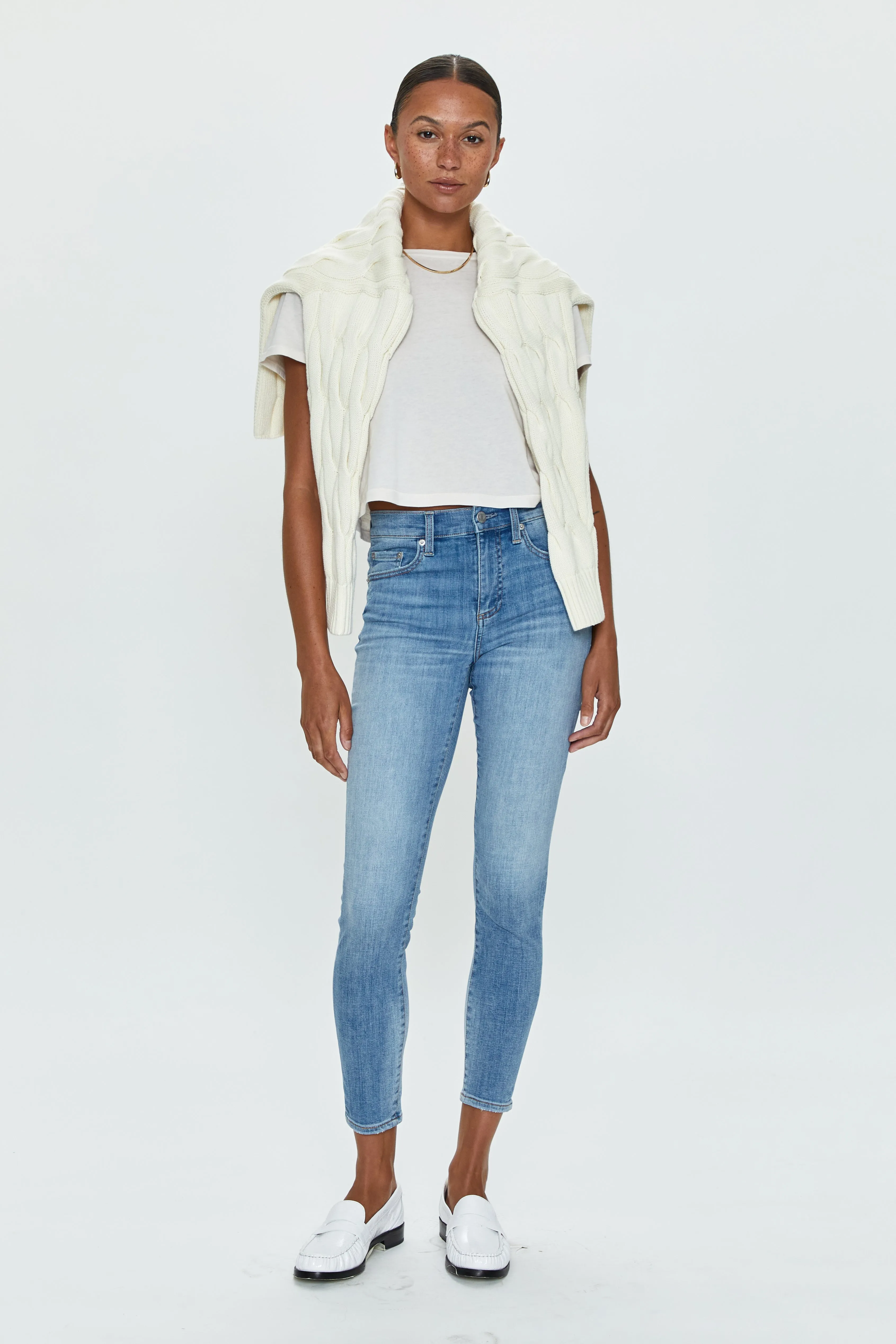 Audrey Mid Rise Skinny - Lookout Vintage sold by pistola