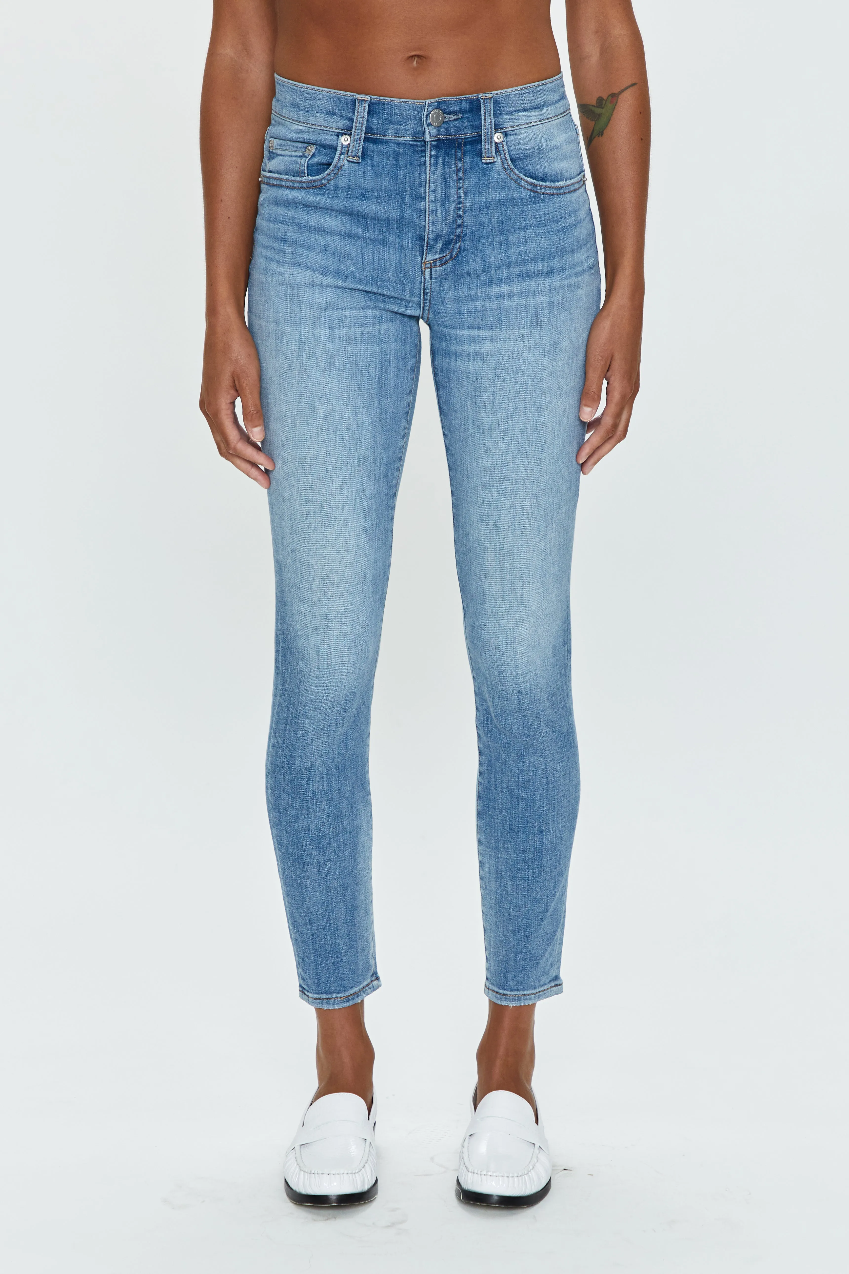 Audrey Mid Rise Skinny - Lookout Vintage sold by pistola product image thumbnail 2