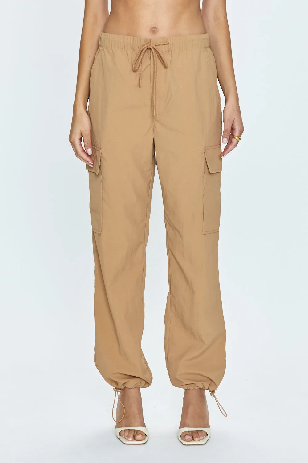 Jade Cargo Trouser - Camel sold by pistola product image thumbnail 2