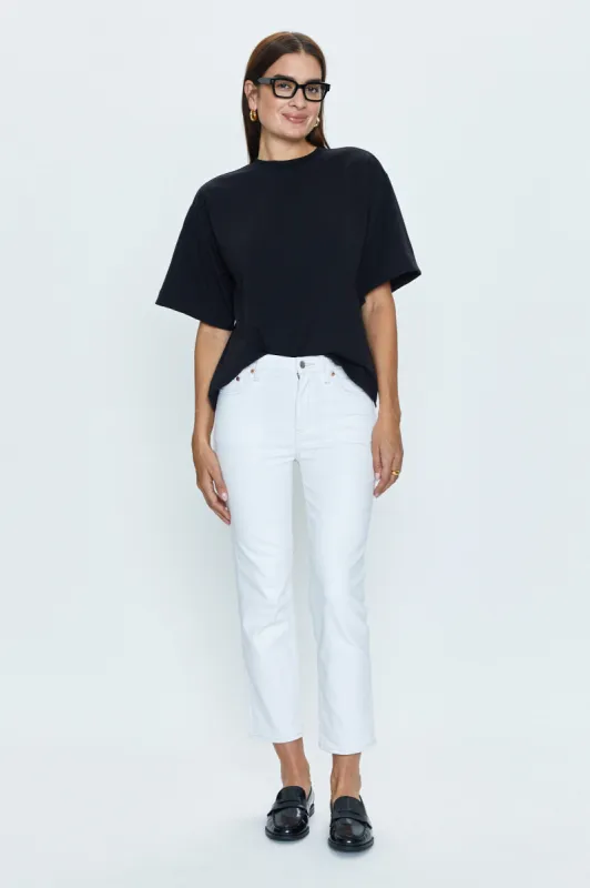 Monroe High Rise Cigarette - Le Blanc sold by pistola