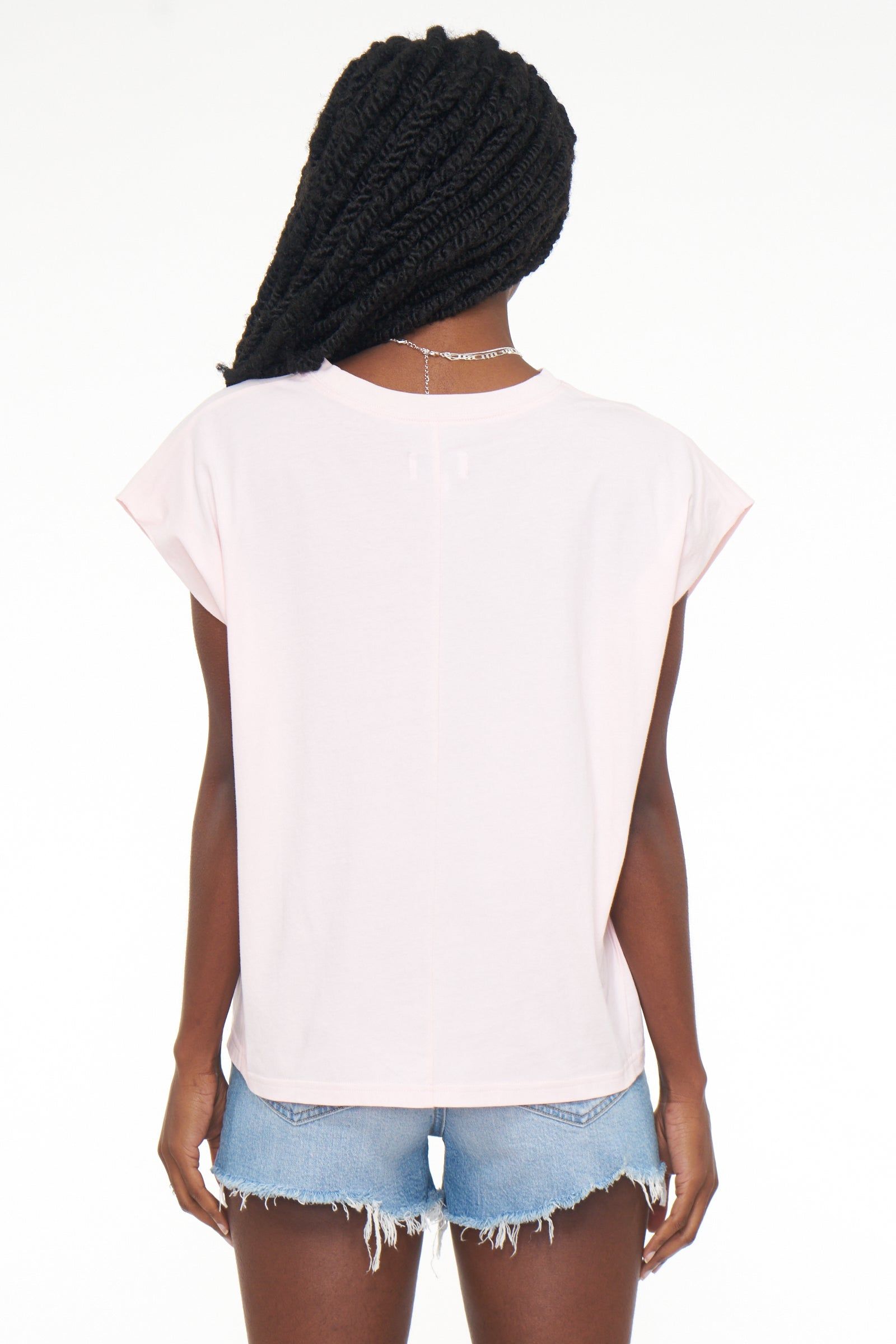 Trina Muscle Tee - Pink Mist sold by pistola product image thumbnail 3