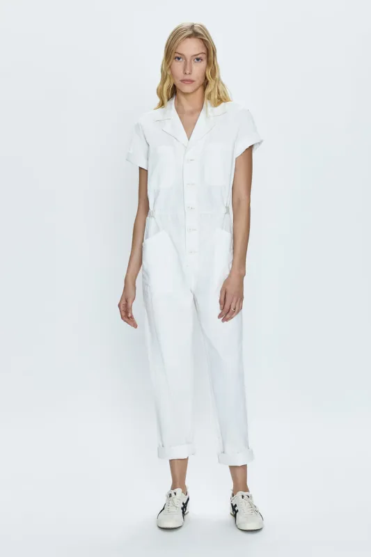 Grover Short Sleeve Field Suit - Alabaster sold by pistola