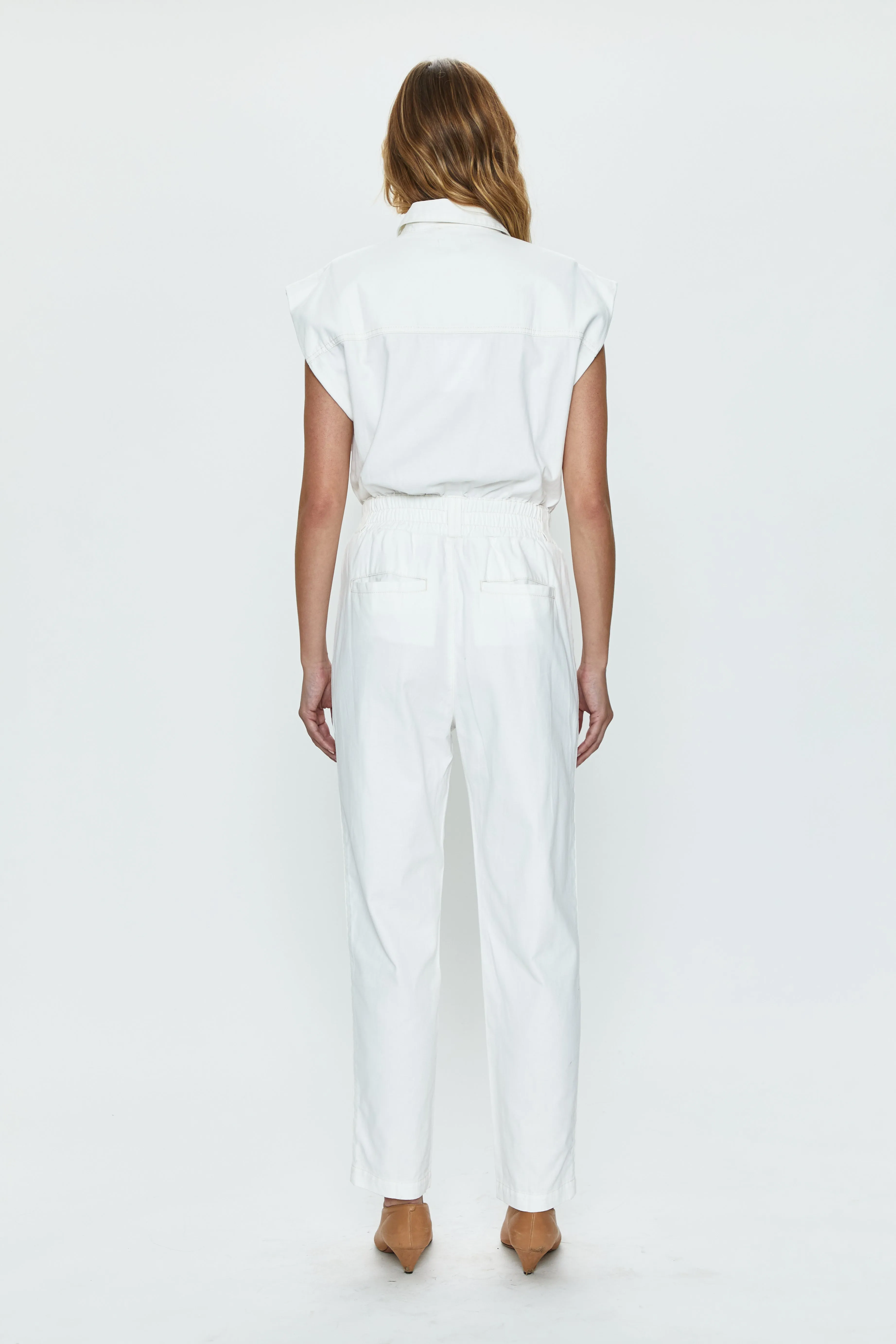 Rosie Jumpsuit - Porcelain sold by pistola product image thumbnail 4