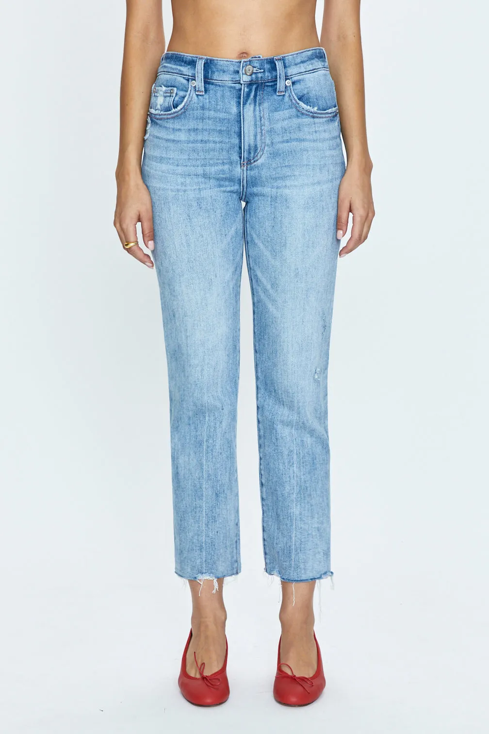 Monroe High Rise Cigarette Jean - Monet Vintage sold by pistola product image thumbnail 2