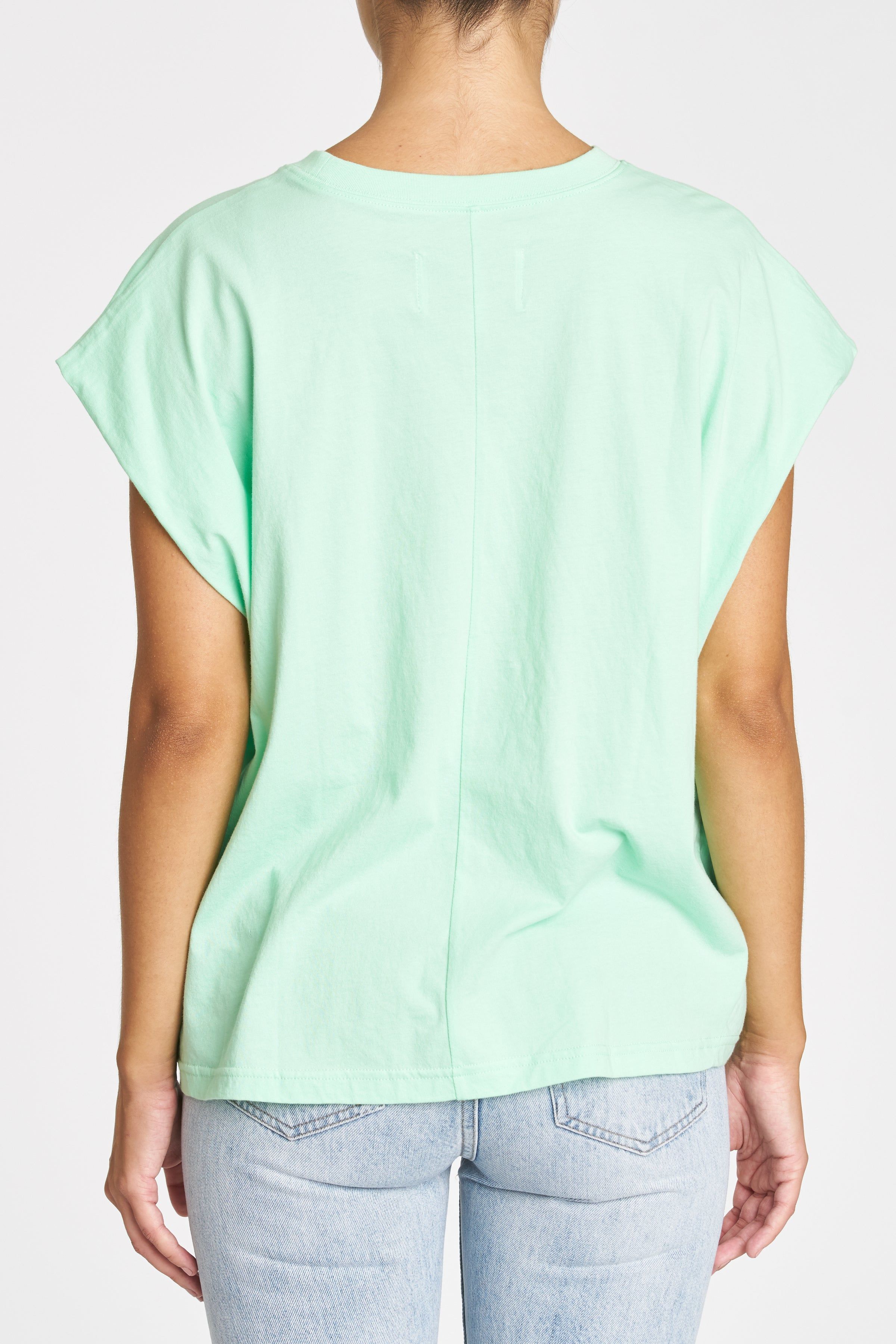 Trina Muscle Tee - Neo Mint sold by pistola product image thumbnail 4
