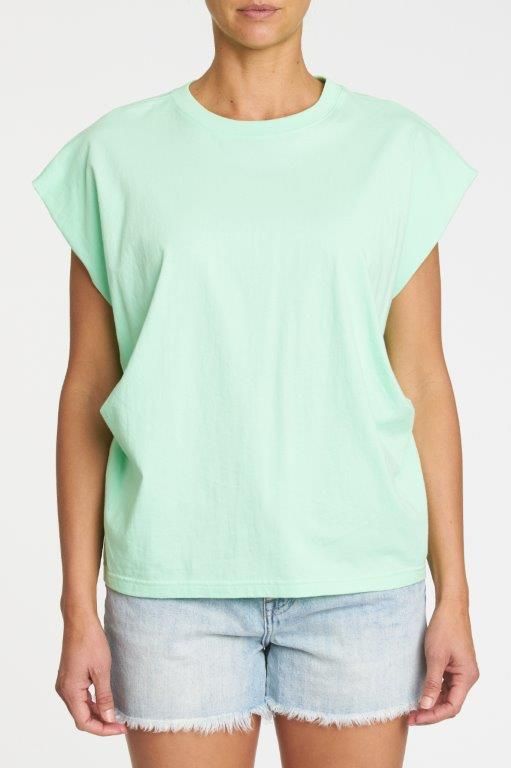 Trina Muscle Tee - Neo Mint sold by pistola product image thumbnail 2