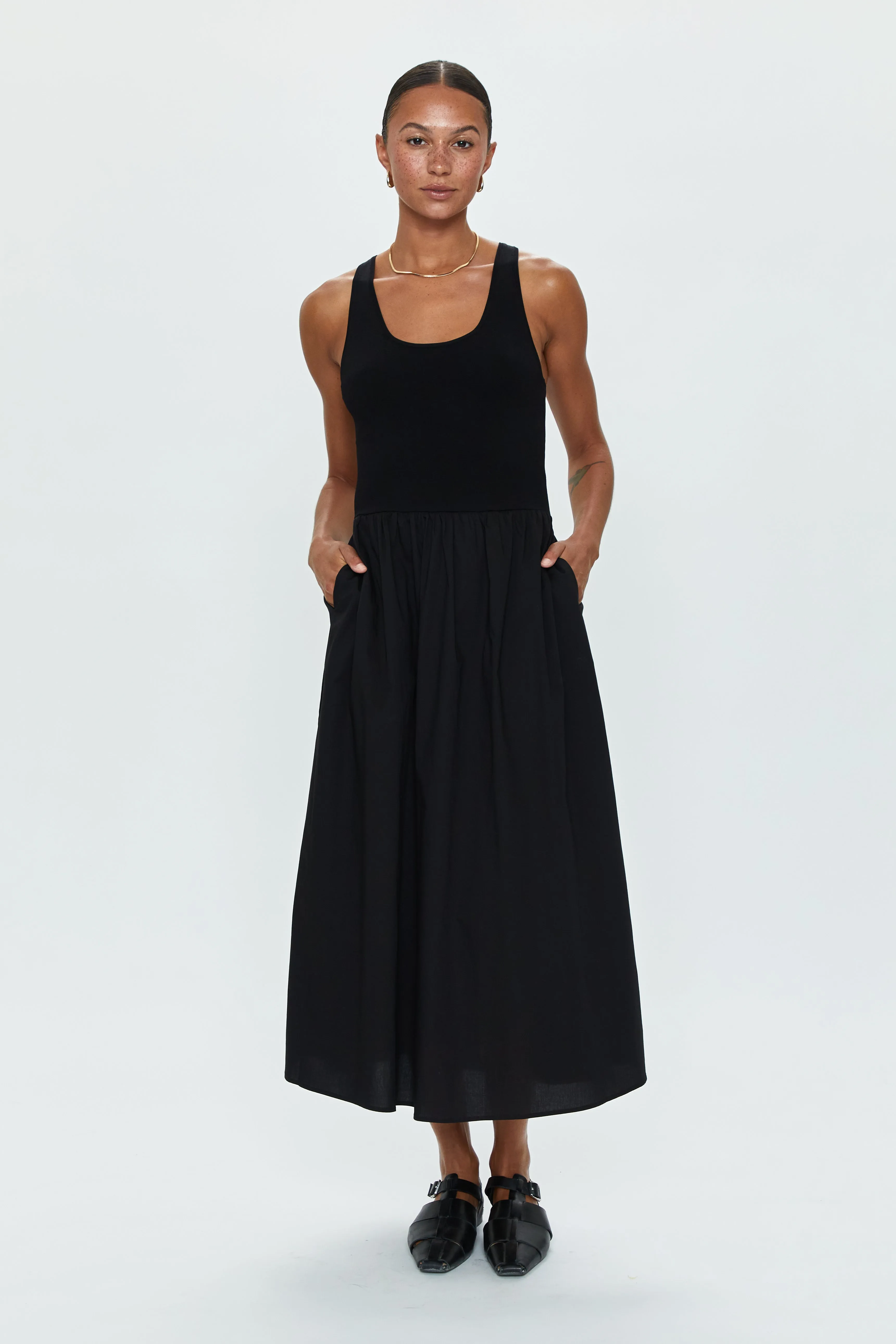 Faye Tank Dress - Noir sold by Pistola product image thumbnail 4