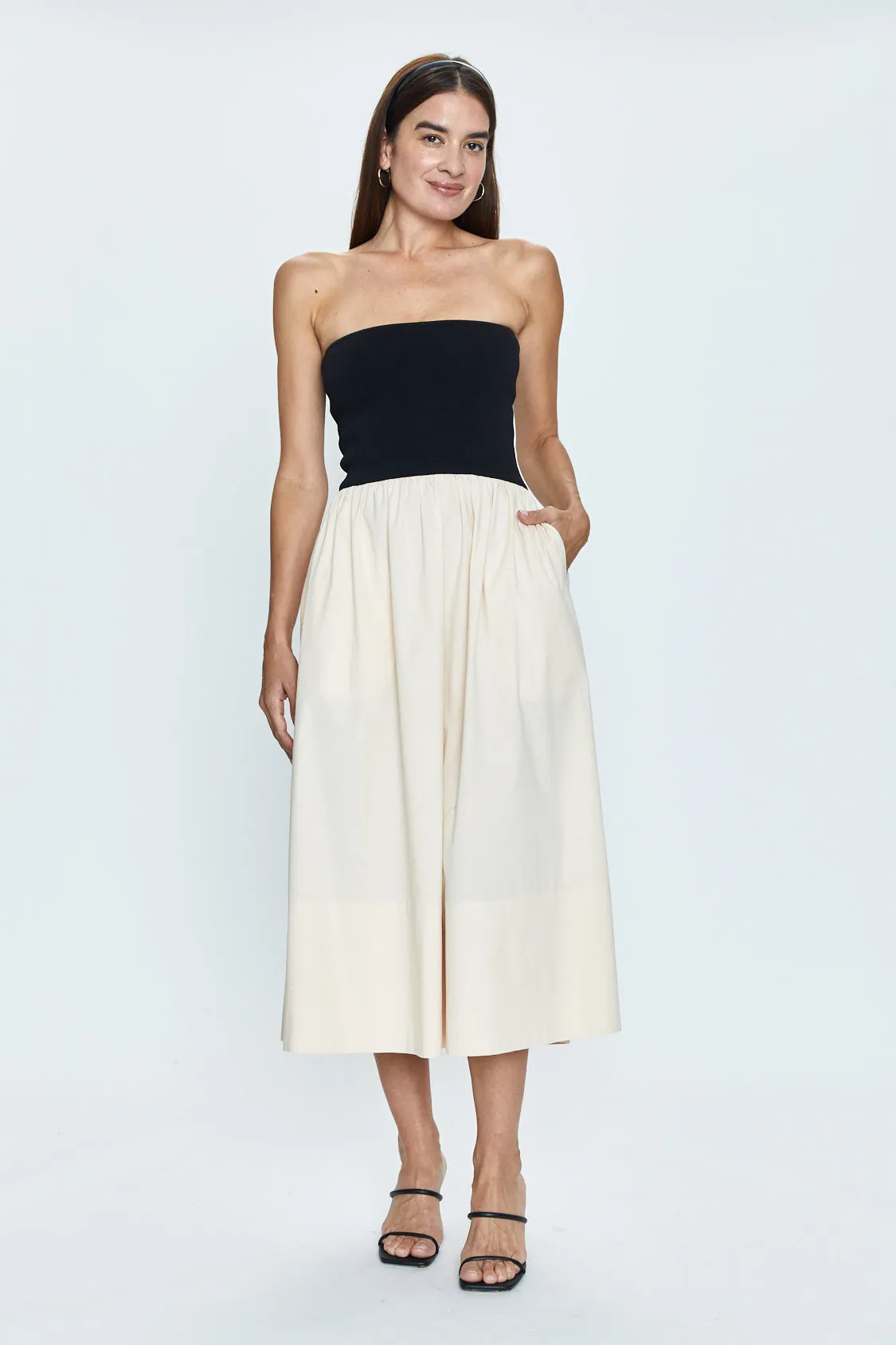 Mavo Dress - Pepper and Salt sold by Pistola product image thumbnail 2