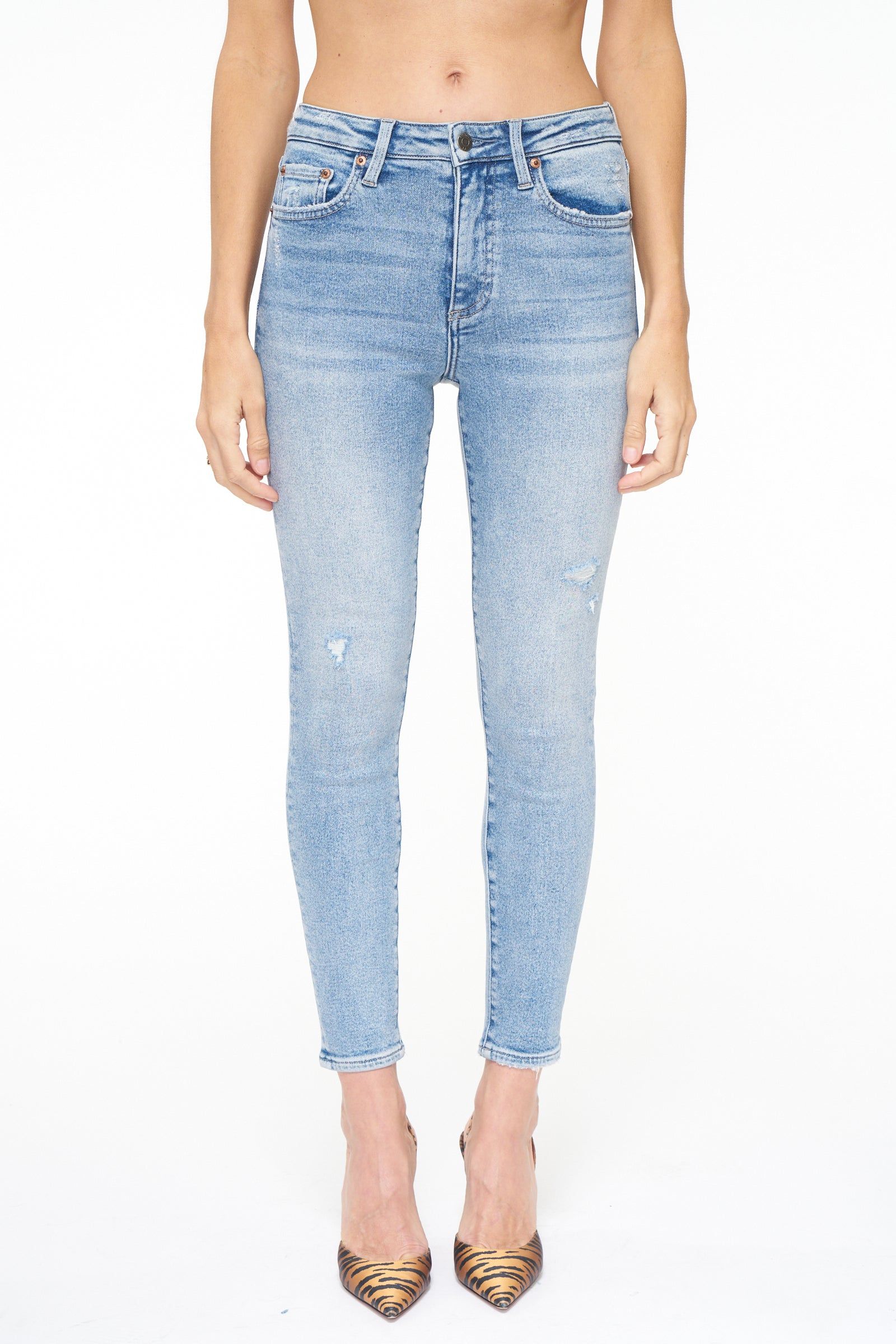 Aline High Rise Skinny - Fremont sold by pistola
