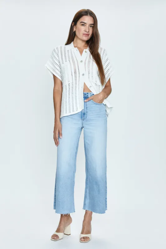 Lana High Rise Ultra Wide Jean - Blase sold by pistola