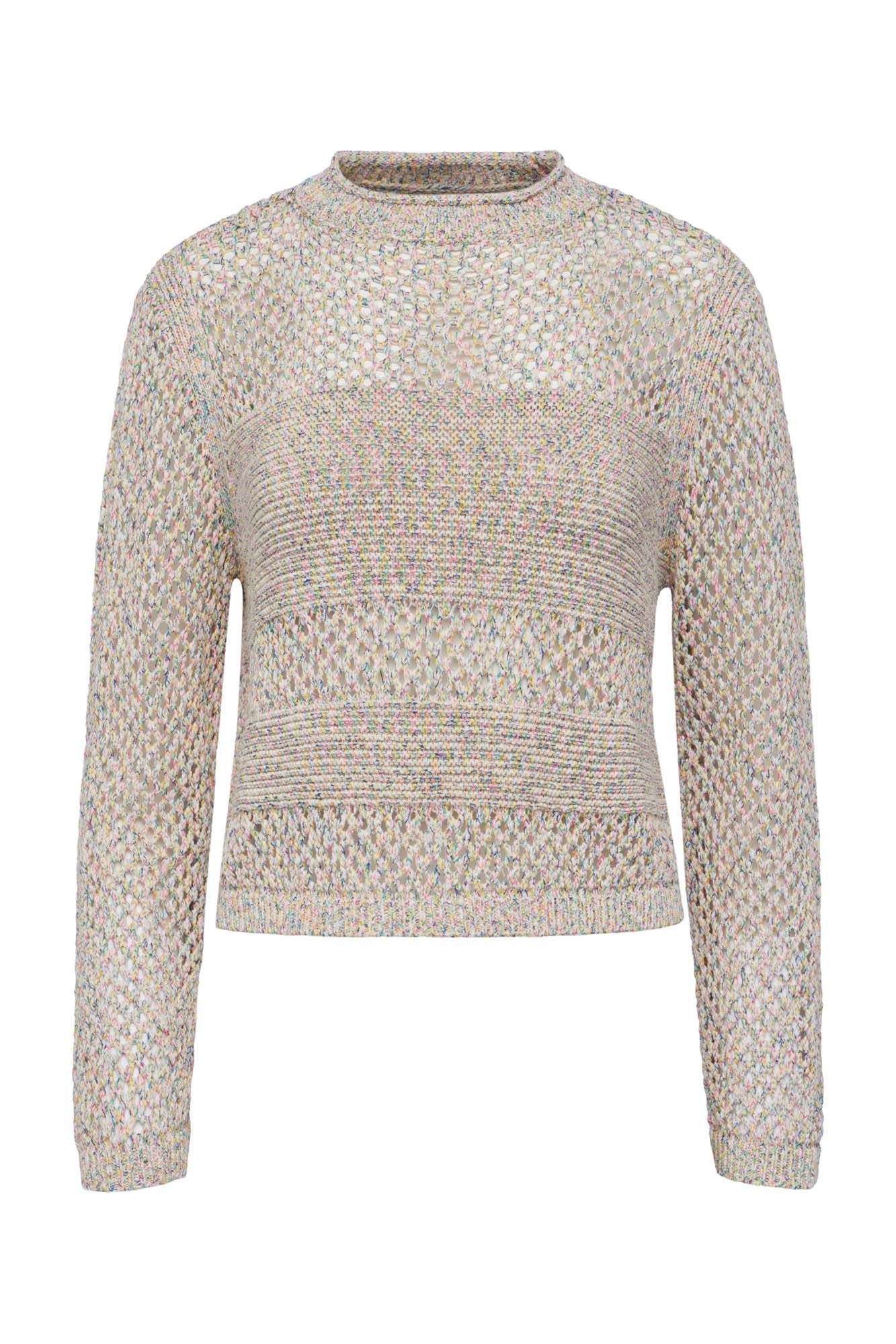 Caroline Open Knit Pullover Sweater - Multipop sold by pistola product image thumbnail 7