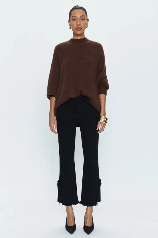 Lennon High Rise Crop Boot - Blackbird sold by pistola