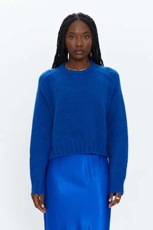 Adina Everyday Sweater - Cobalt sold by pistola