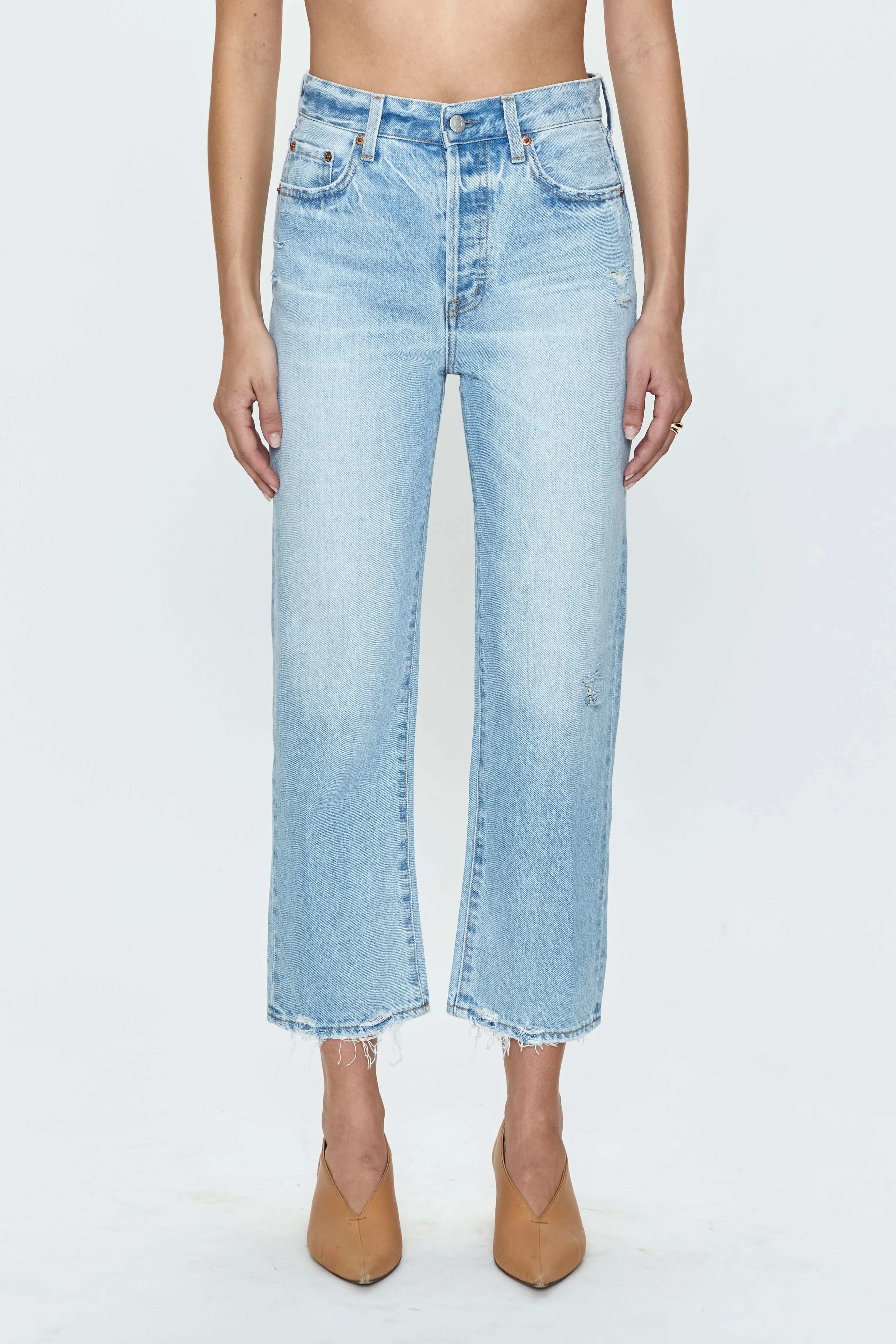 Cassie Super High Rise Straight Jean - Radiant Vintage sold by Pistola product image thumbnail 2
