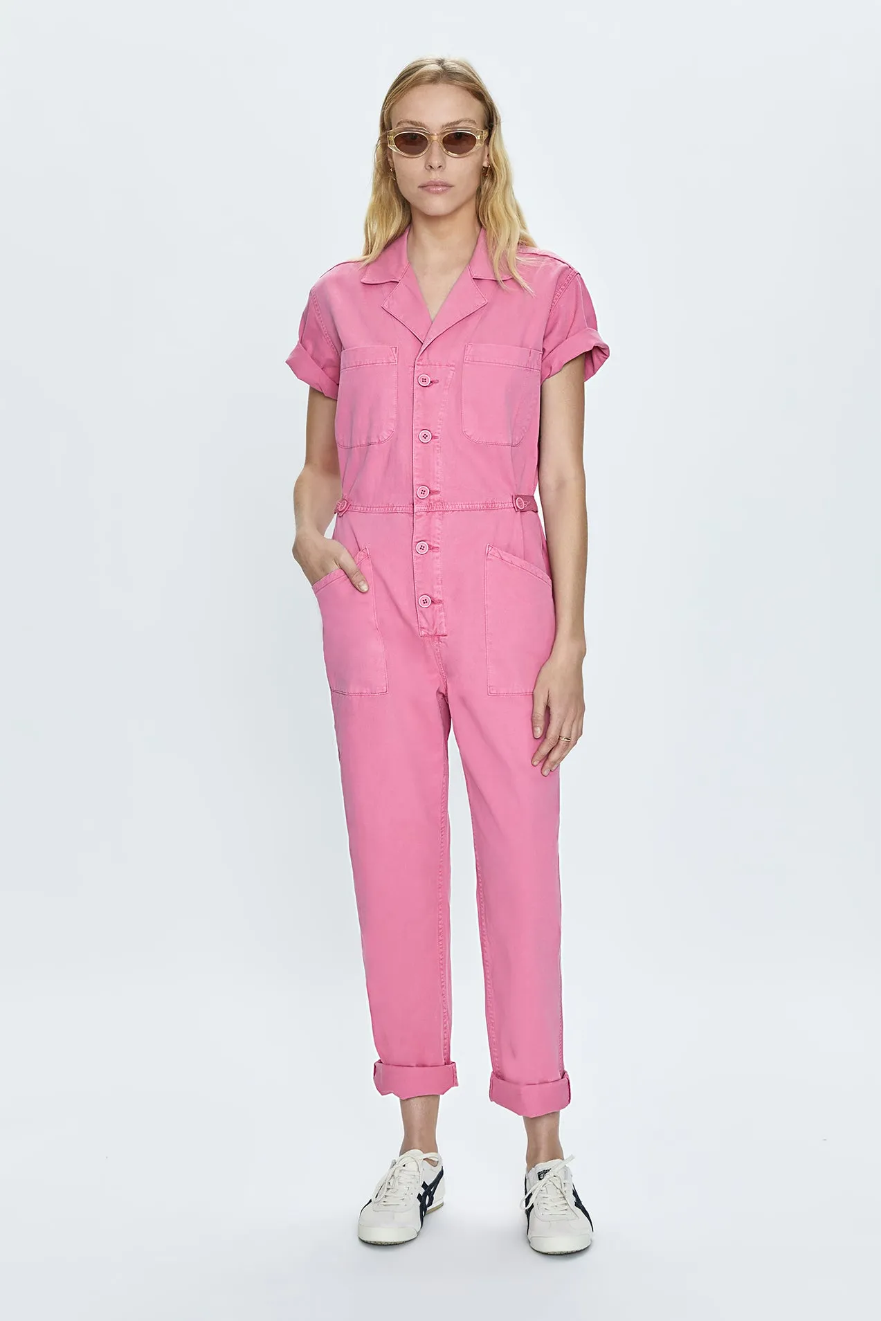 Grover Jumpsuit - Flamingo sold by Pistola