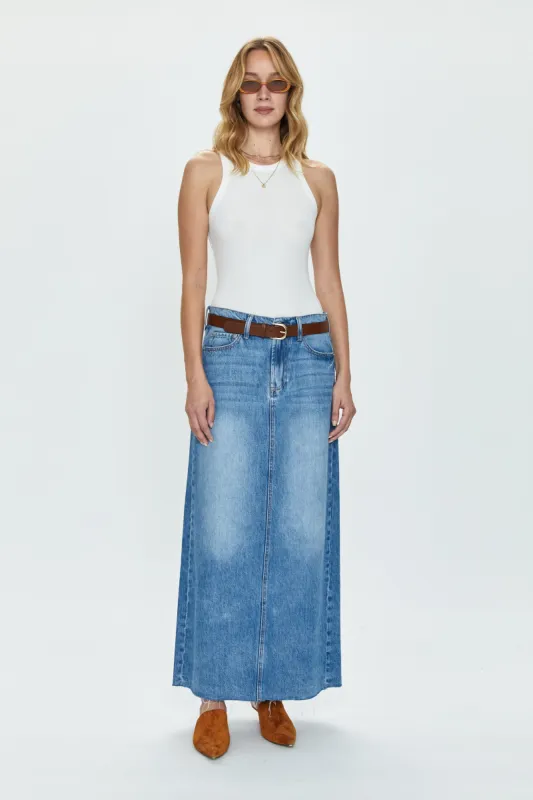 Raye Maxi Skirt - High Noon sold by pistola