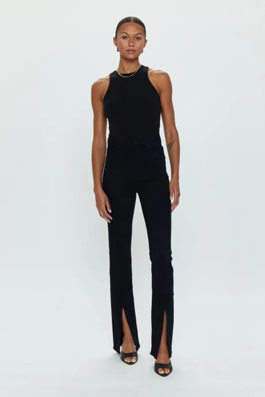 Colleen Super High Rise Slim Boot Jean - Abyss made by Pistola
