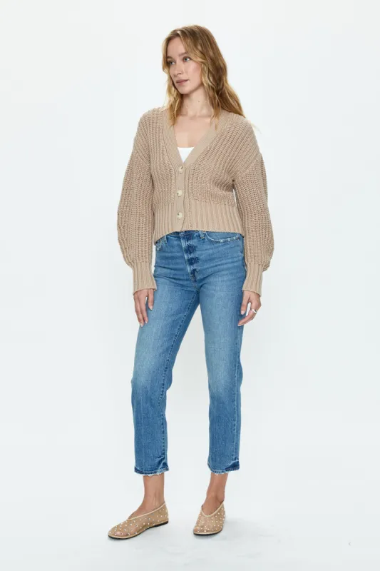 Charlie High Rise Classic Straight Jean - Sundown sold by pistola
