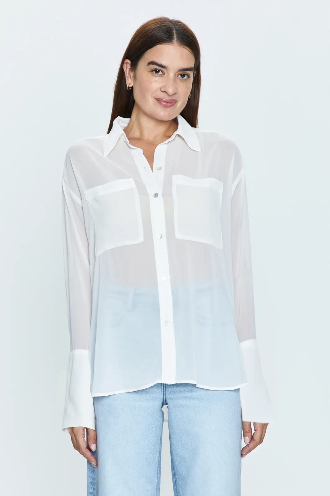 Willa Shirt - Ivory sold by pistola