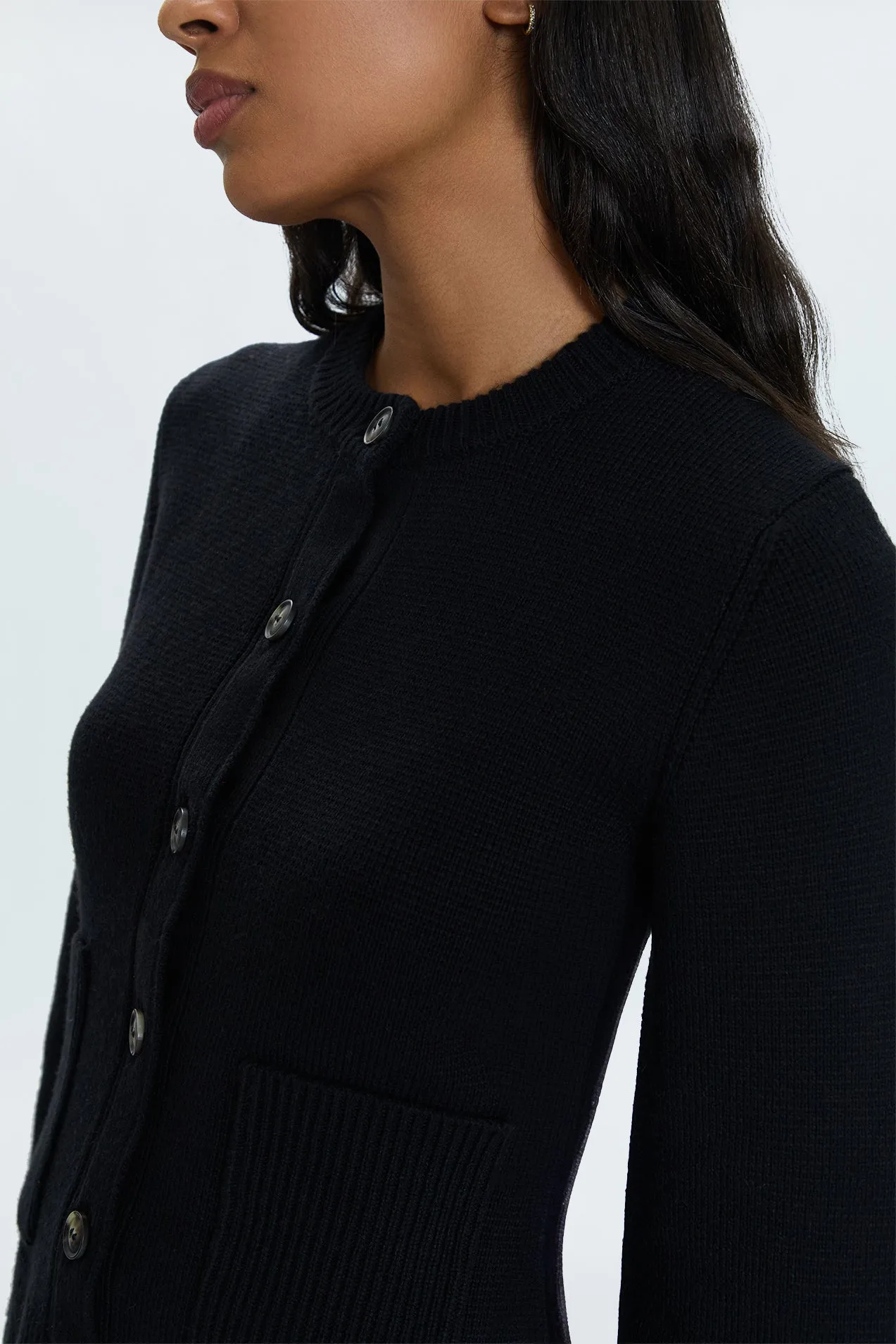 Dani Cardigan - Noir sold by Pistola product image thumbnail 2