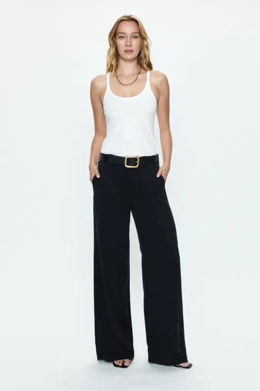 Jadyn Low Slung Palazzo  Pants - Fade to Black sold by pistola