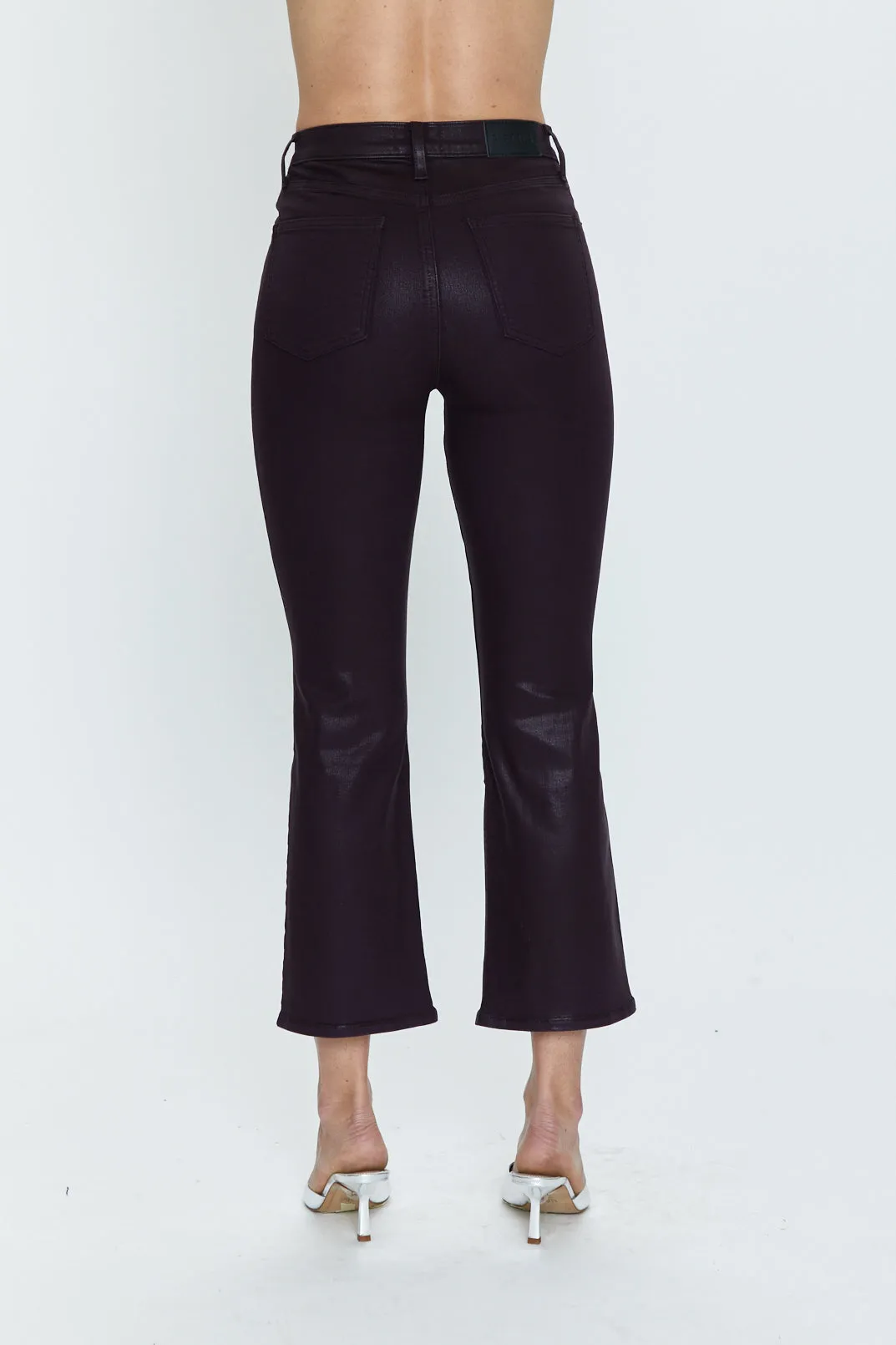 Lennon High Rise Crop Boot - Coated Amethyst sold by pistola product image thumbnail 4