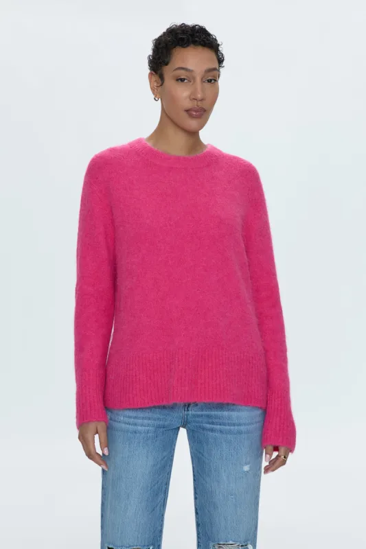 Ivy Sweater - Hot Pink sold by pistola