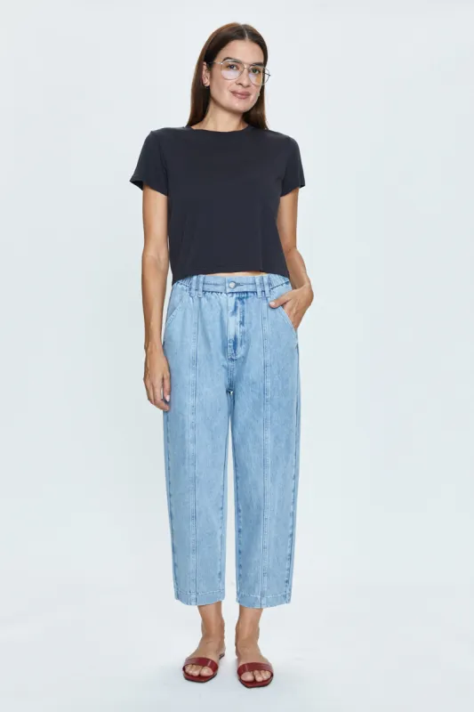 Court Mid Rise Relaxed - Jardin sold by pistola