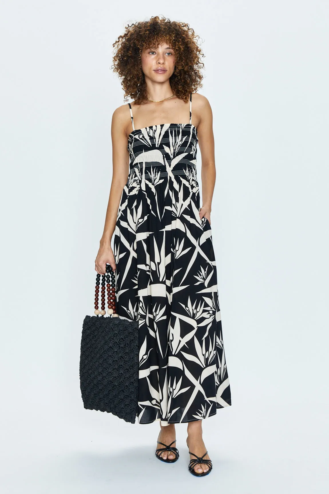 Bianca Dress - Birds of Paradise sold by pistola product image thumbnail 2