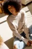 Darya Oversized Crewneck Pullover - Dove sold by pistola