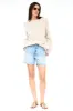 Darya Oversized Crewneck Pullover - Dove sold by pistola