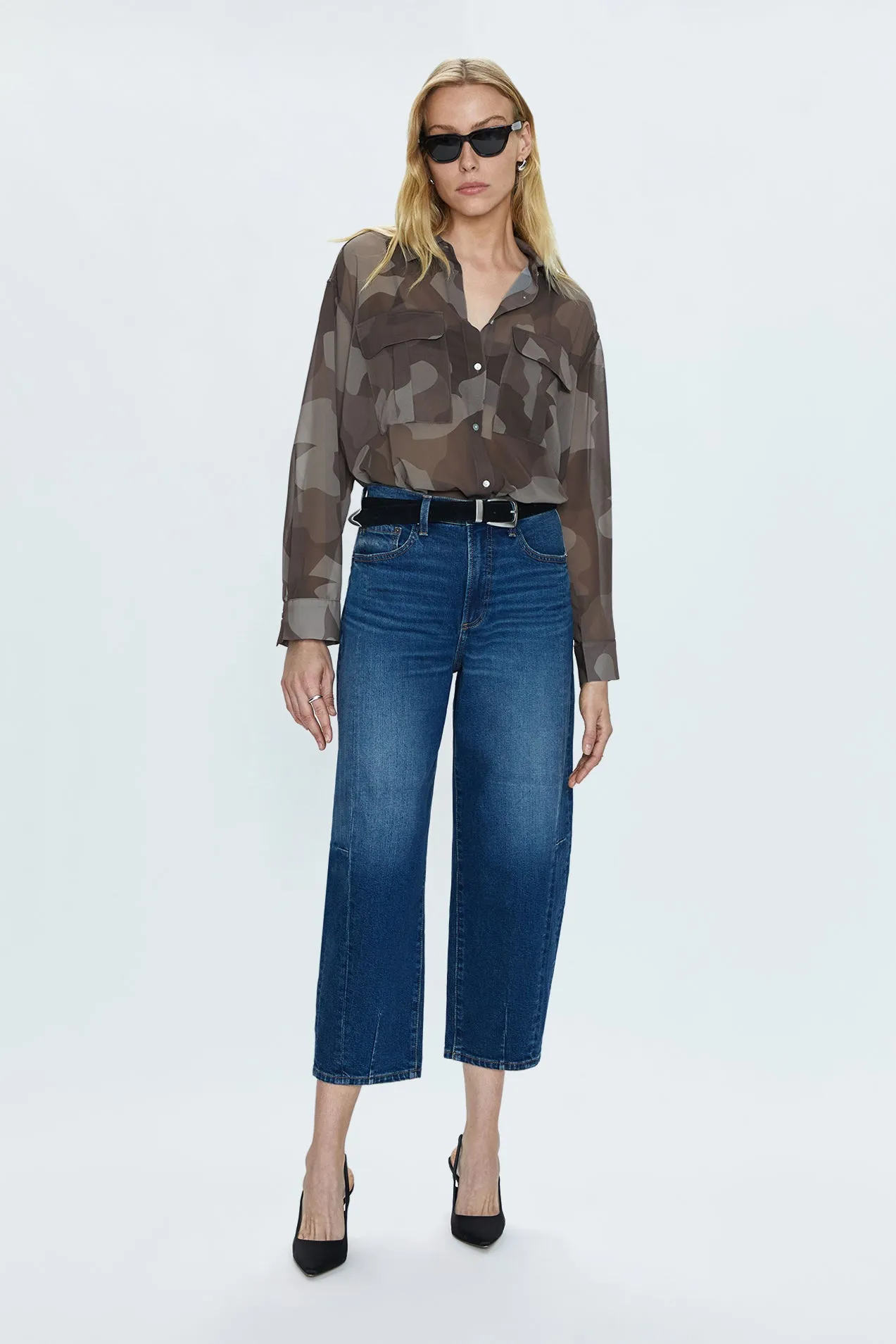 Eli High Rise Barrel Jean - Mixer sold by pistola