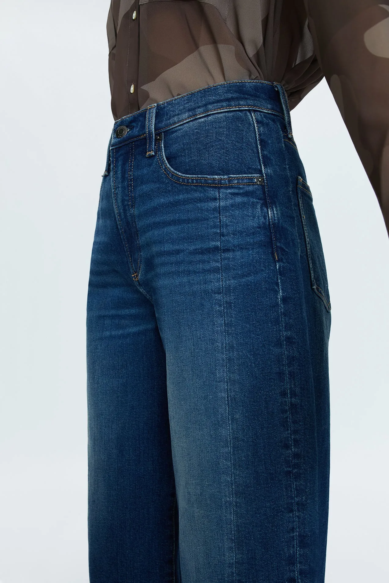 Eli High Rise Barrel Jean - Mixer sold by pistola product image thumbnail 4