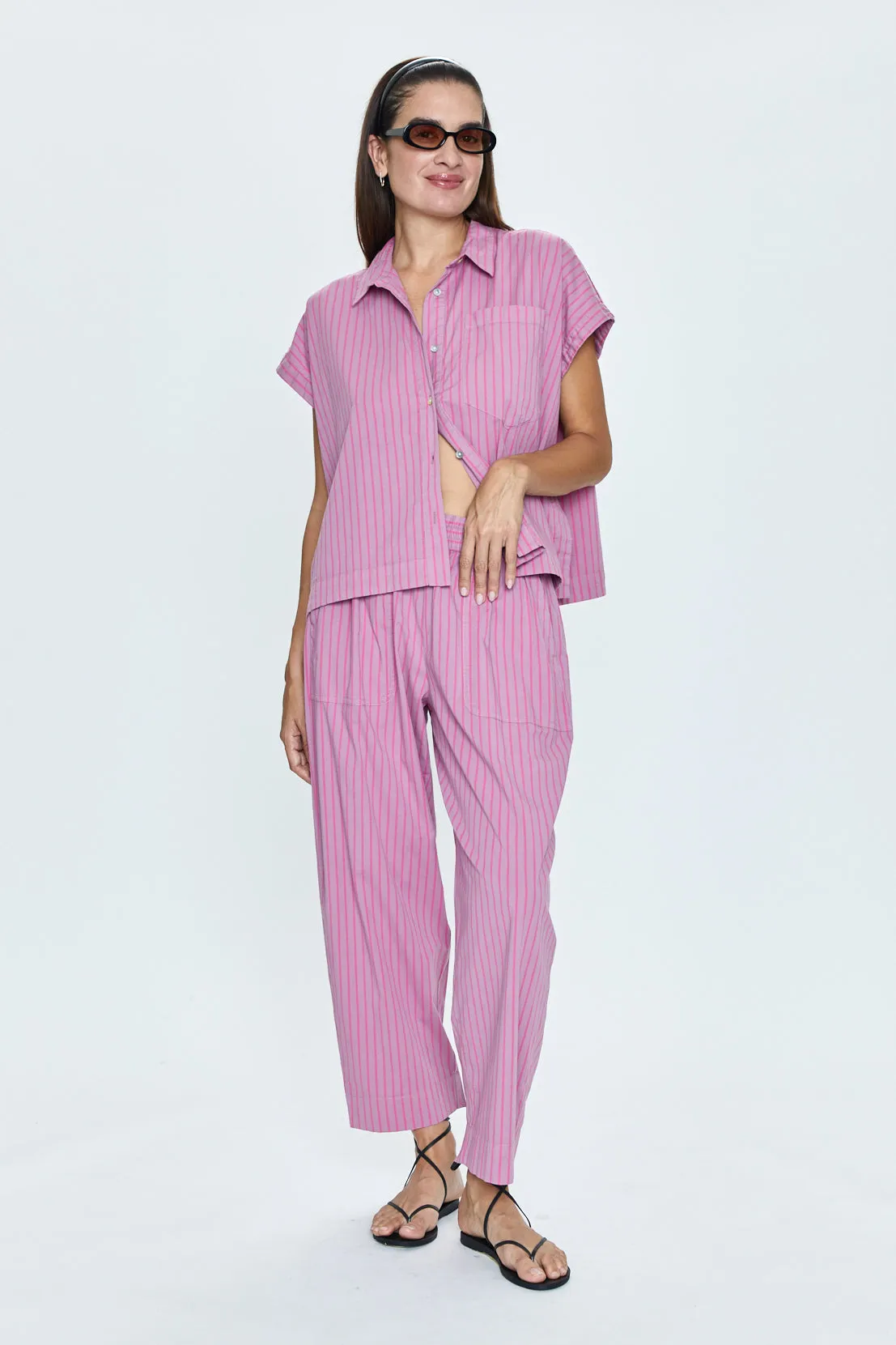 Lara Shirt - Apertivo Stripe sold by pistola product image thumbnail 5